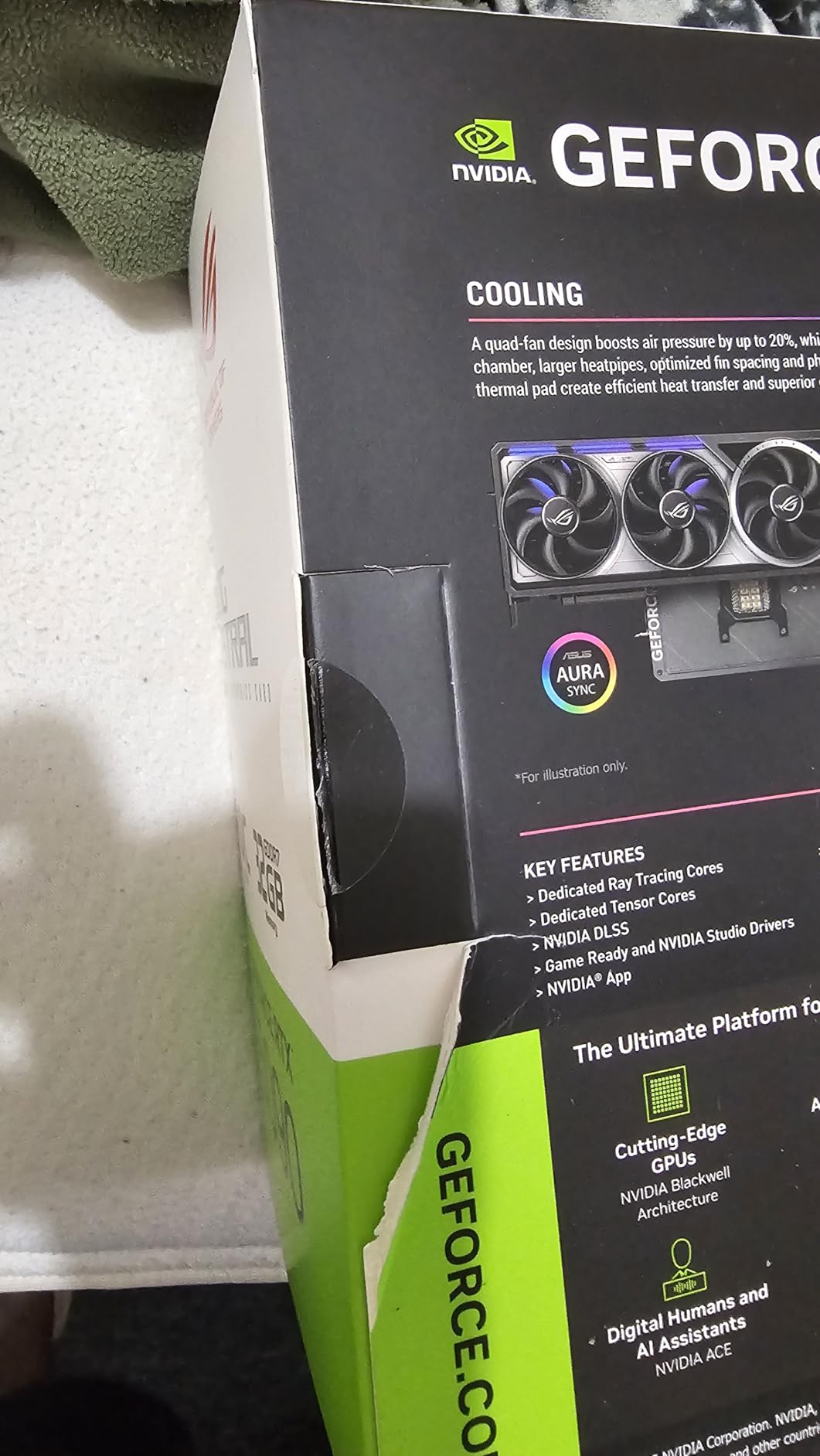 ASUS ROG Astral GeForce RTX 5090 32GB GDDR7 OC Edition Gaming Graphics Card customer photo 2