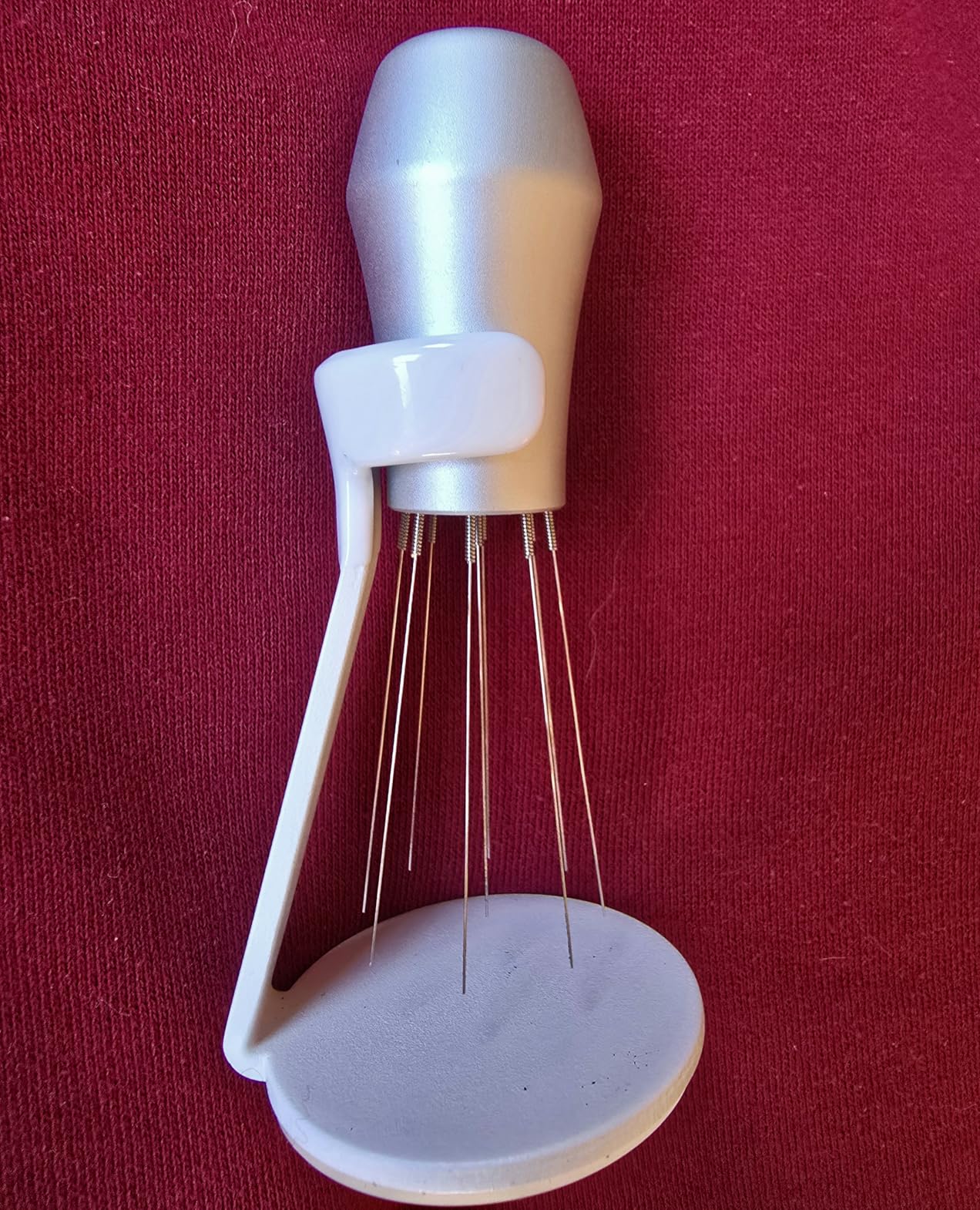 Normcore WDT Distribution Tool with Stand V3, Weiss Distribution Technique, 9 Prong Needle Espresso Stirrer, American Walnut Wood Handle customer photo 2