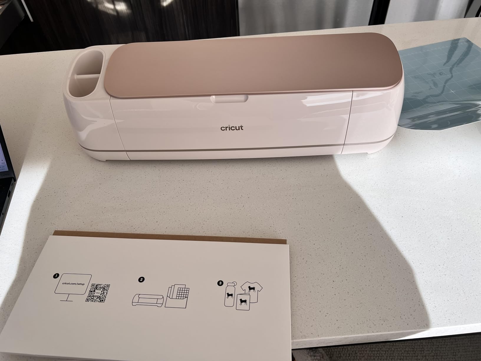 Cricut Maker 4 - Smart Cutting Machine (Seashell) | Digital Content Bundle customer photo 1