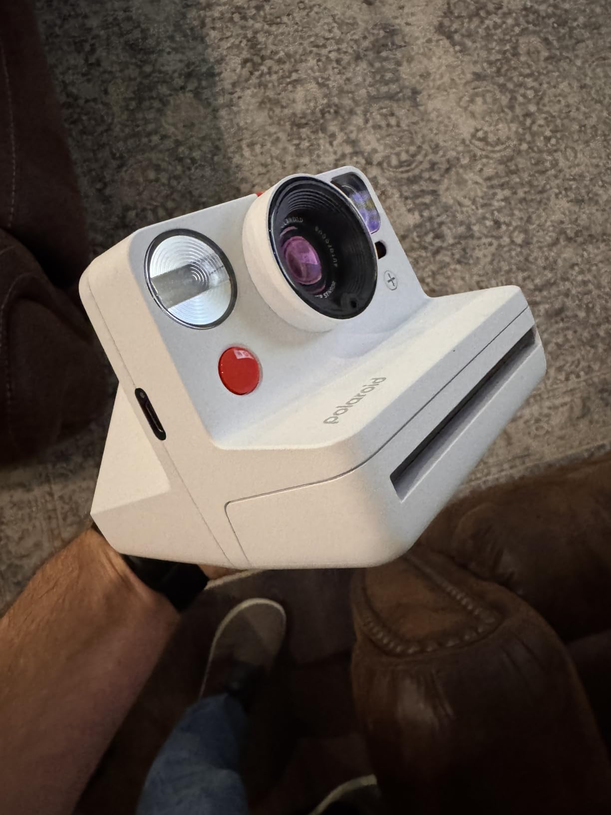 Polaroid Now+ 3rd Generation I-Type Instant Camera + Film Bundle - Now+ Bluetooth App Controlled White Camera + 16 Color Photos (6563) customer photo 2