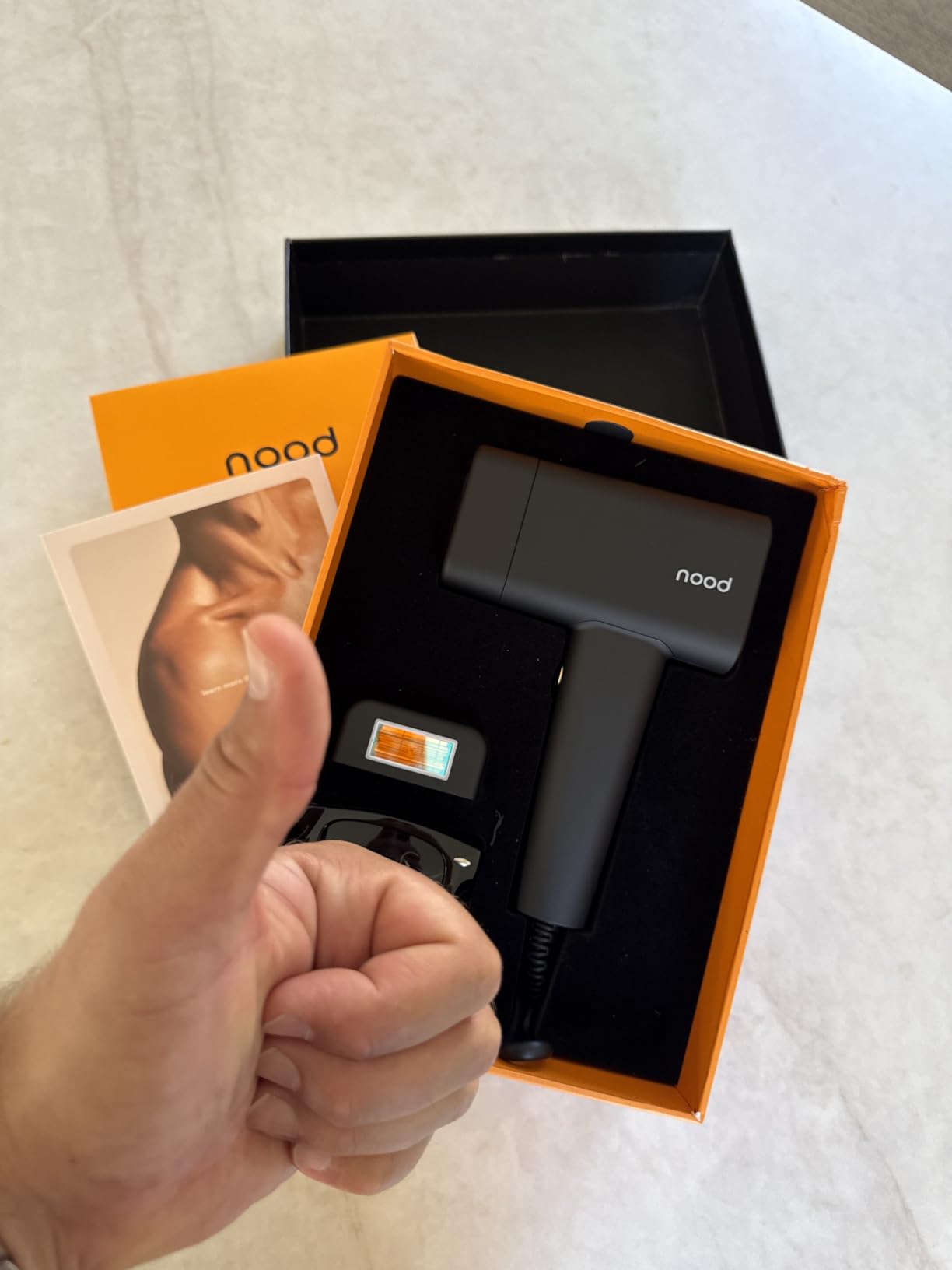 Nood™ Flasher Pro | IPL Laser Hair Removal Device, Forbes Best Product 2026 customer photo 1