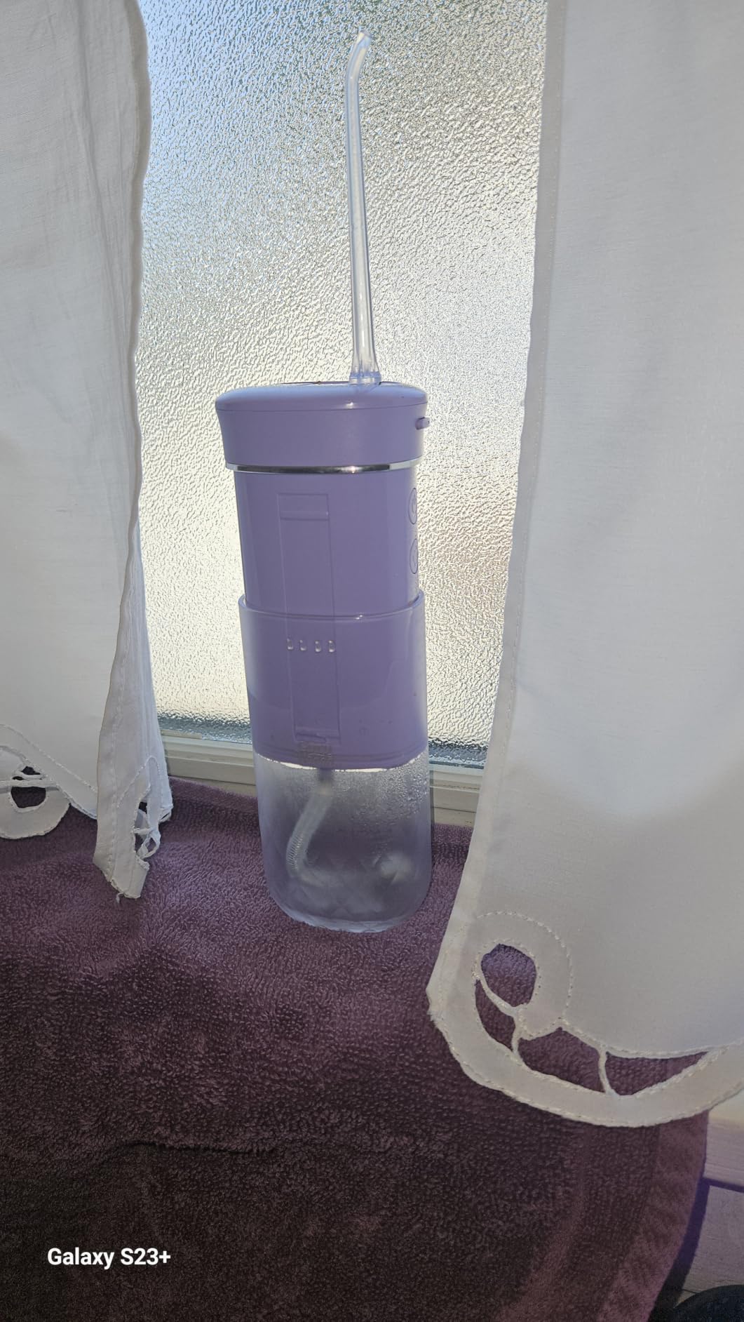 GuruNanda Portable Water Flosser Cordless, Sensitive Gums Friendly, 1ct customer photo 2