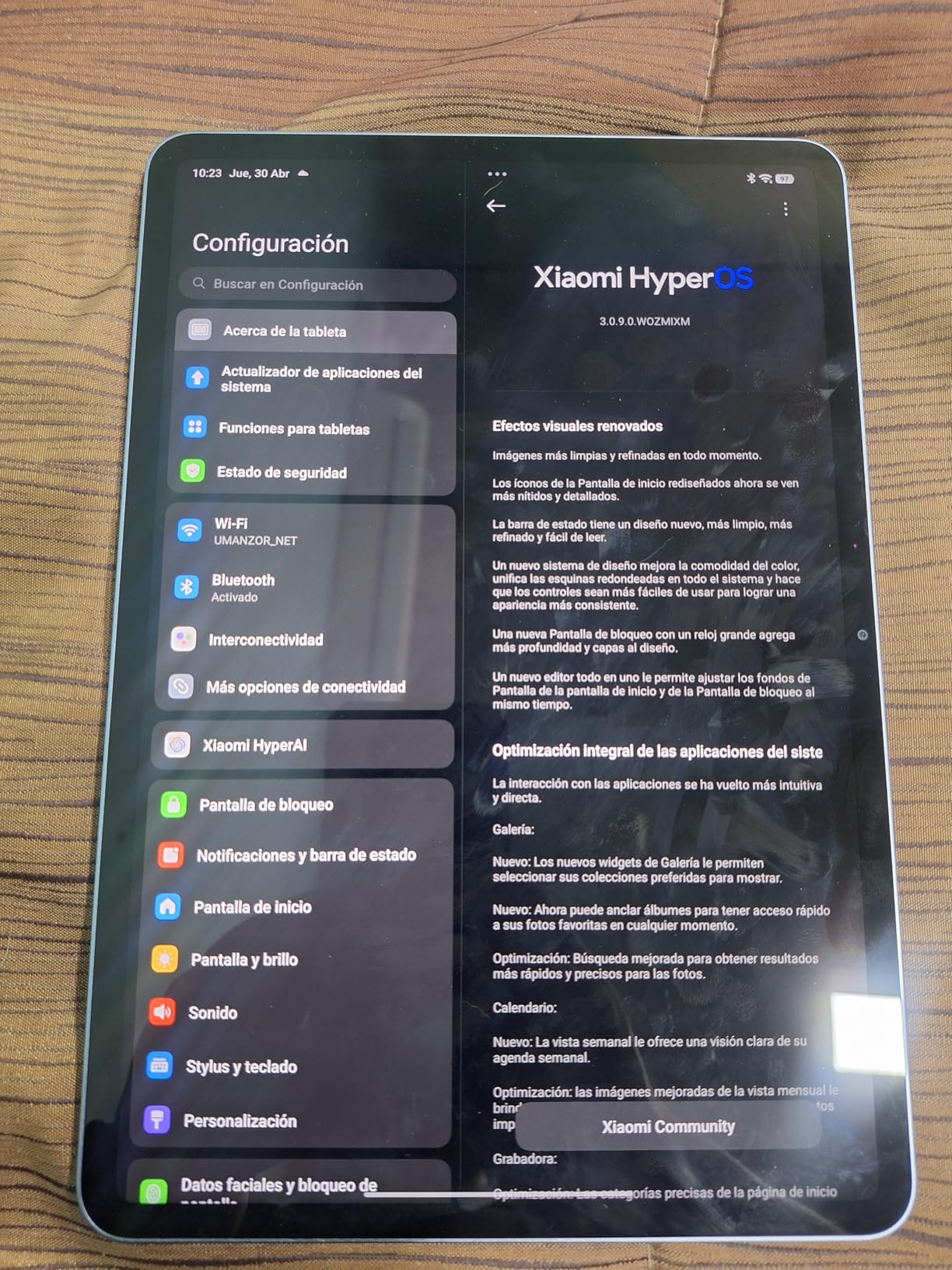 XIAOMI Pad 7 Ai WiFi Version Global (No Calls or Text) 11.2 inches 3.2K 144Hz 8850mAh Bluetooth 5.4 Four Speakers 13 Mp Model 2410CRP4CG (Gray, 256GB + 8GB) customer photo 1