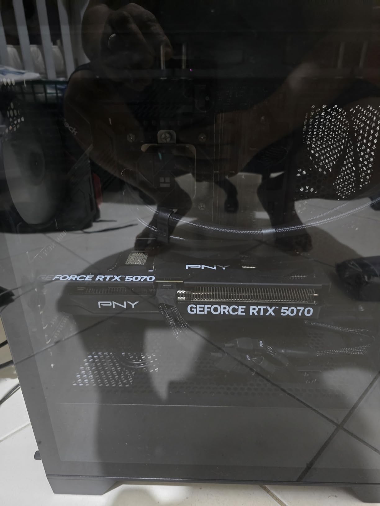 PNY NVIDIA GeForce RTX™ 5070 OC Triple-Fan Graphics Card customer photo 2