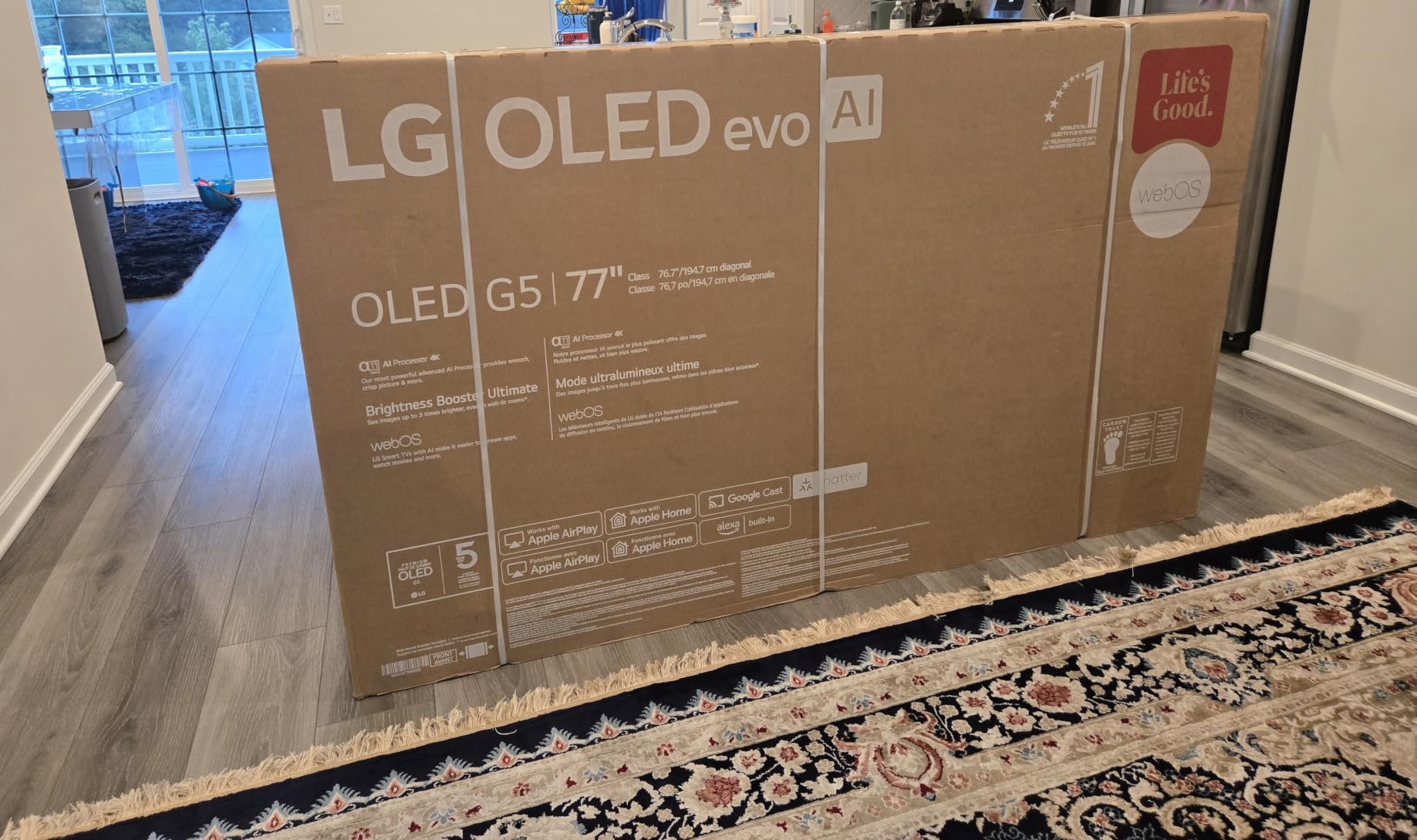 LG 65-Inch OLED evo AI 4K G5 Series Smart TV (OLED65G5WUA, 2025) customer photo 2