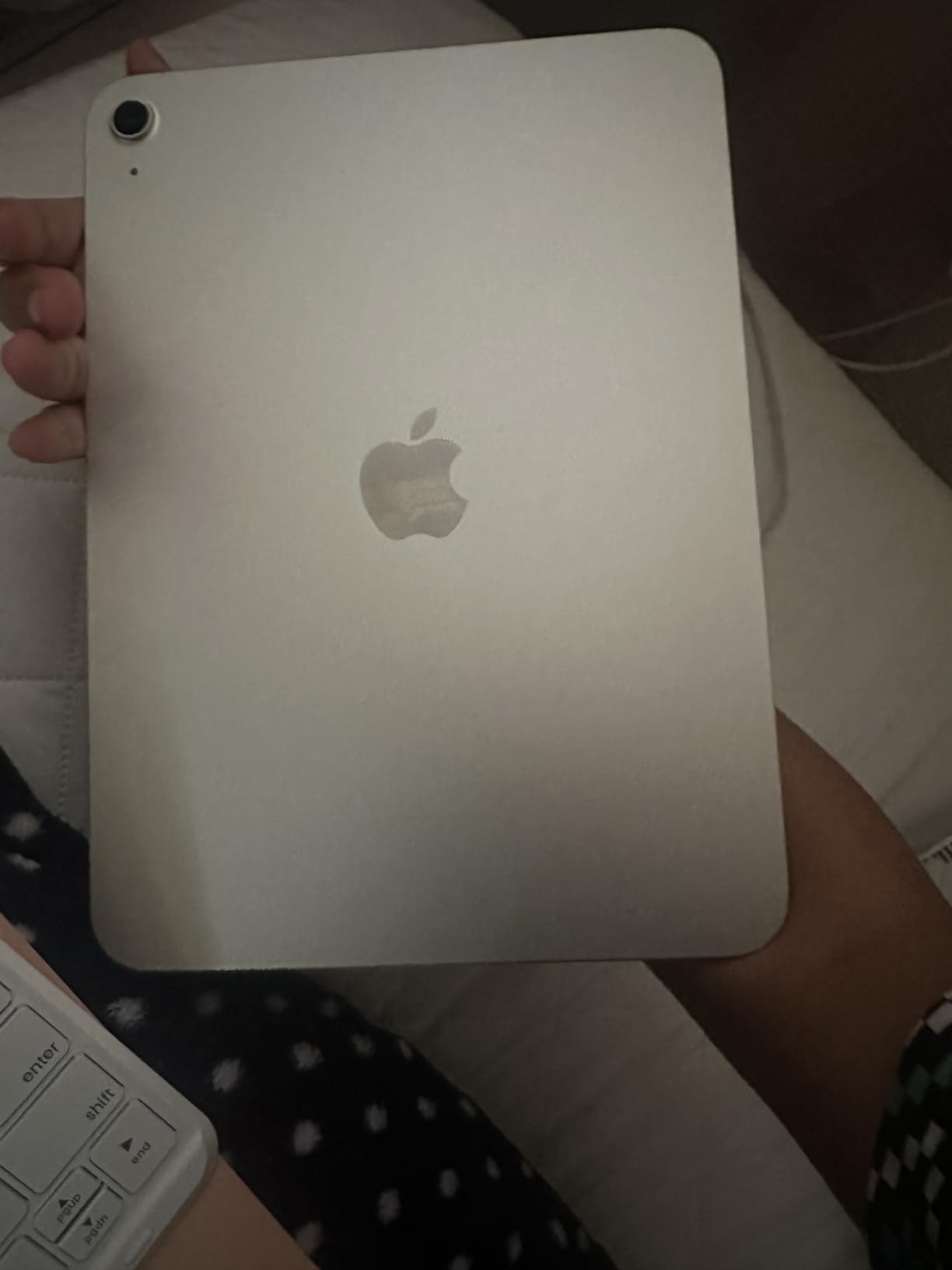 Apple iPad 11-inch: A16 chip, 11-inch Model, Liquid Retina Display, 128GB, Wi-Fi 6, 12MP Front/12MP Back Camera, Touch ID, All-Day Battery Life — Blue customer photo 1
