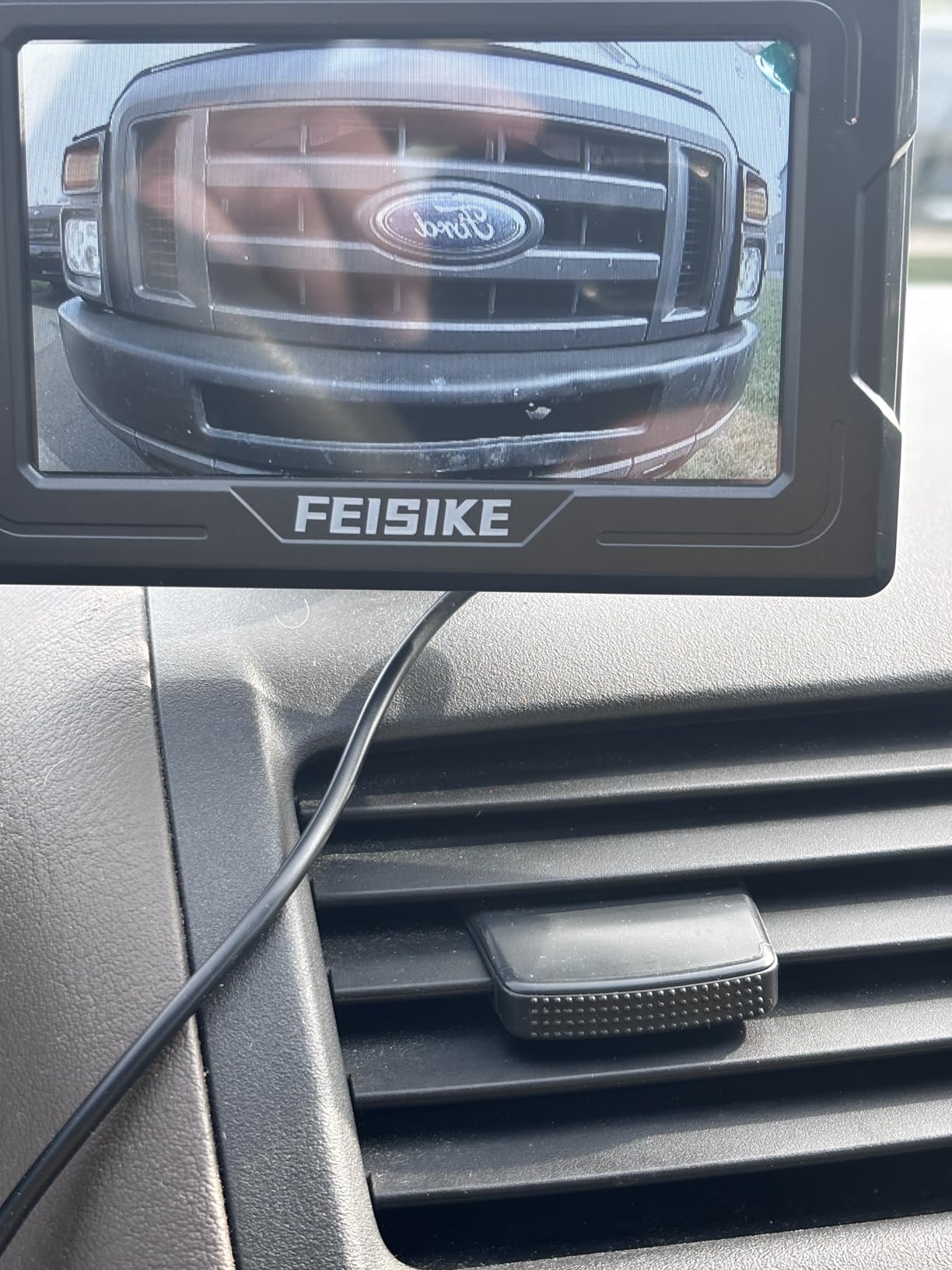 Backup Camera with IR Night Vision, 7 Inch 1080P HD Wired Rear View Camera, Plug-Play, DIY Guide Lines, 150° Wide Angle, Back up Camera Systems for Truck Cars Pickups SUV Van customer photo 2