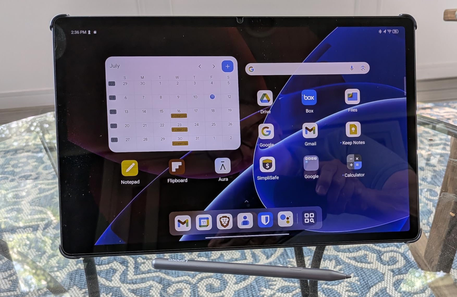 Lenovo Idea Tab Pro with Google Gemini - Student Tablet - 12.7” 3K LCD Display - 8 GB Memory - 128 GB Storage - MediaTek Dimensity 8300 - Includes Pen and Folio Case customer photo 1