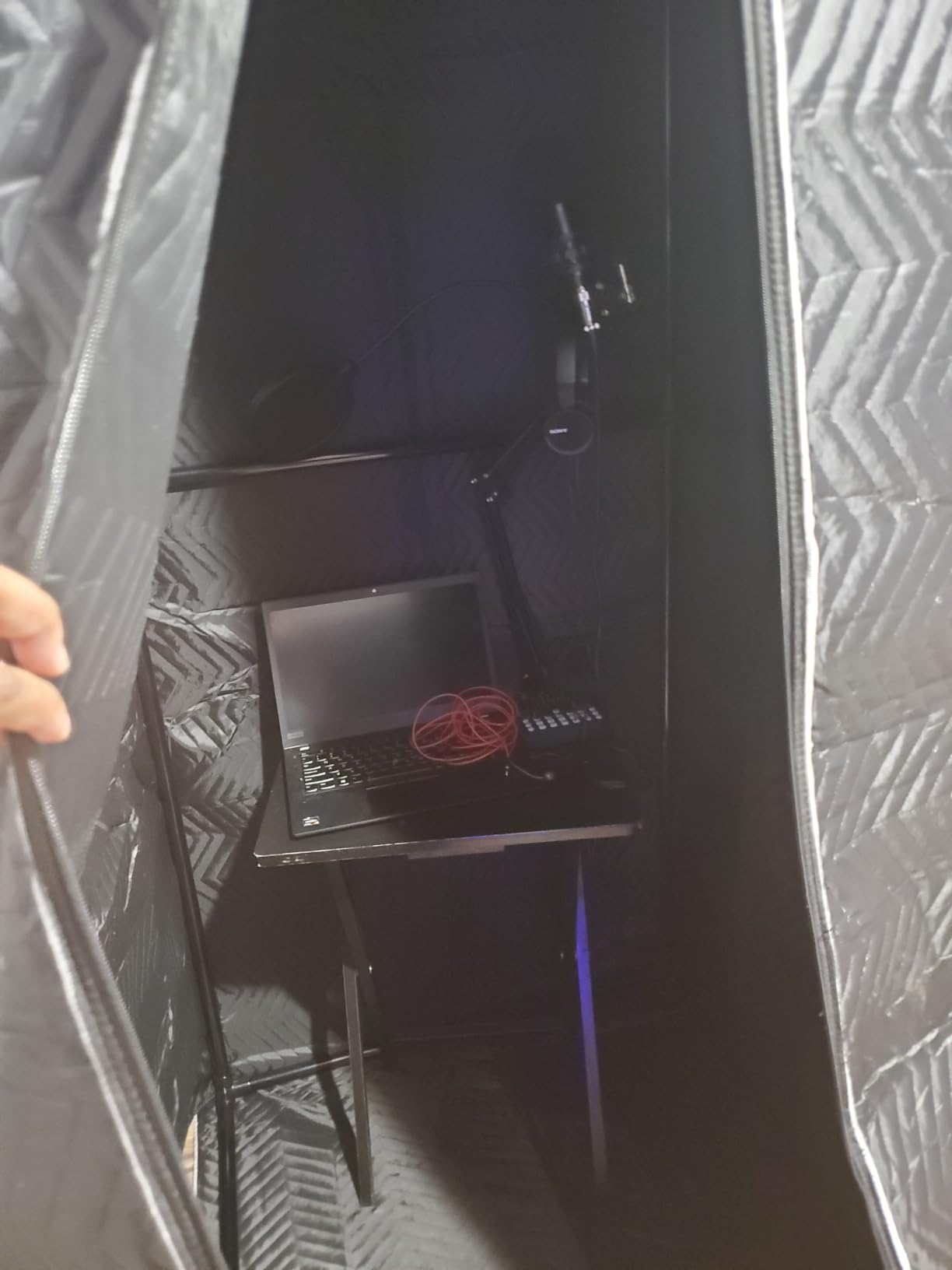 Podcast Equipment Bundle, Recording Studio Package with Podcast Microphone and Voice Changer, Live Sound Card - Audio Interface for Laptop Computer Vlog Living Broadcast Live Streaming YouTube TikTok customer photo 2