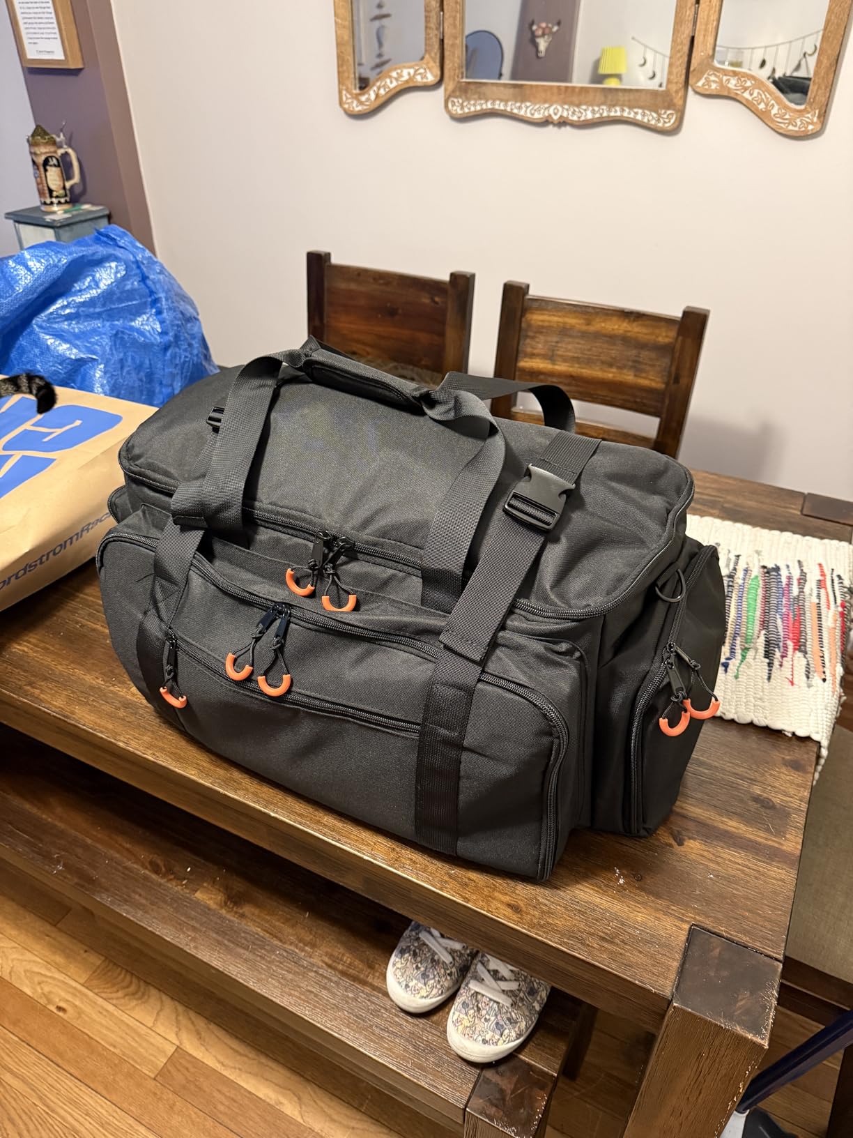 Large Dj Cable Bag with Detachable Dividers, Bottom Pad customer photo 1