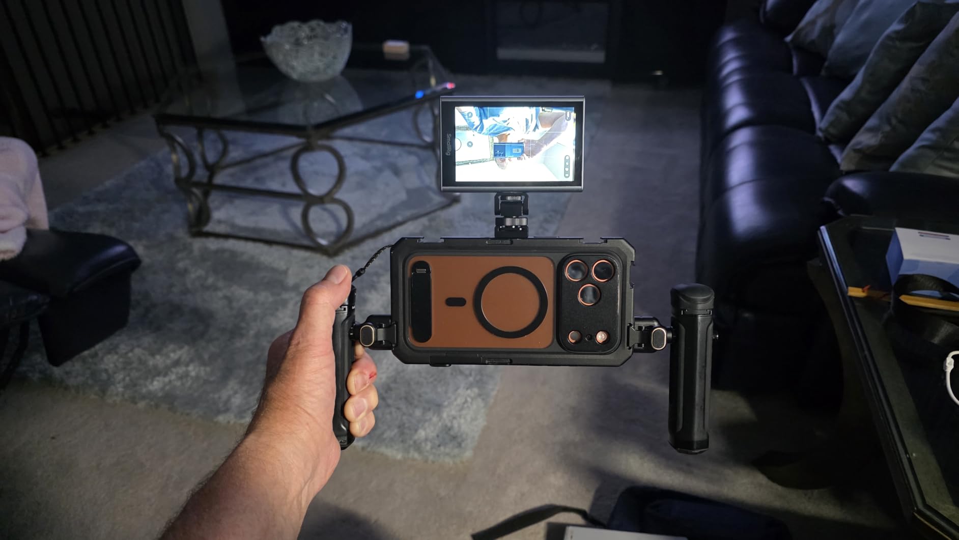 SmallRig Phone Monitor Screen with Cold Shoe Mount - 4850B customer photo 1