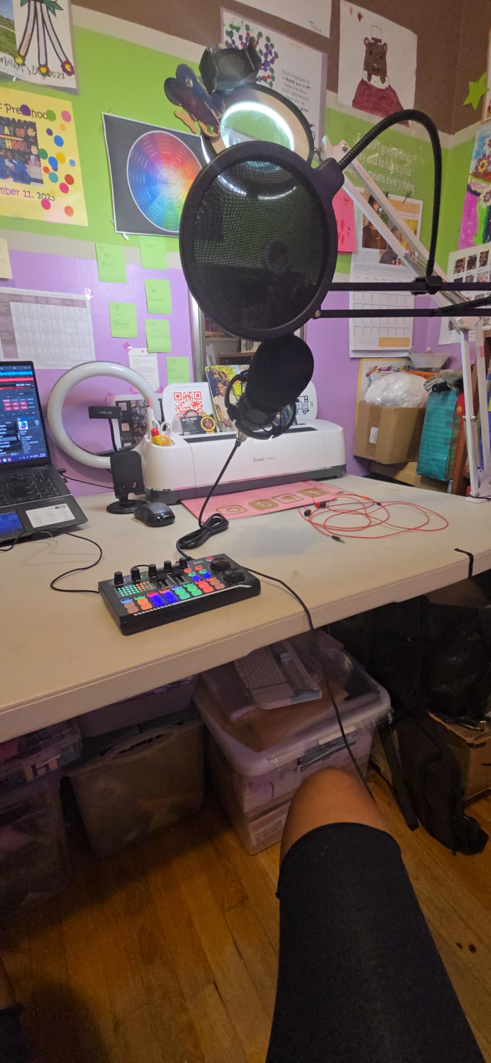 Also GO Podcast Equipment Bundle, F998 Audio Mixer with BM800 Microphone customer photo 1