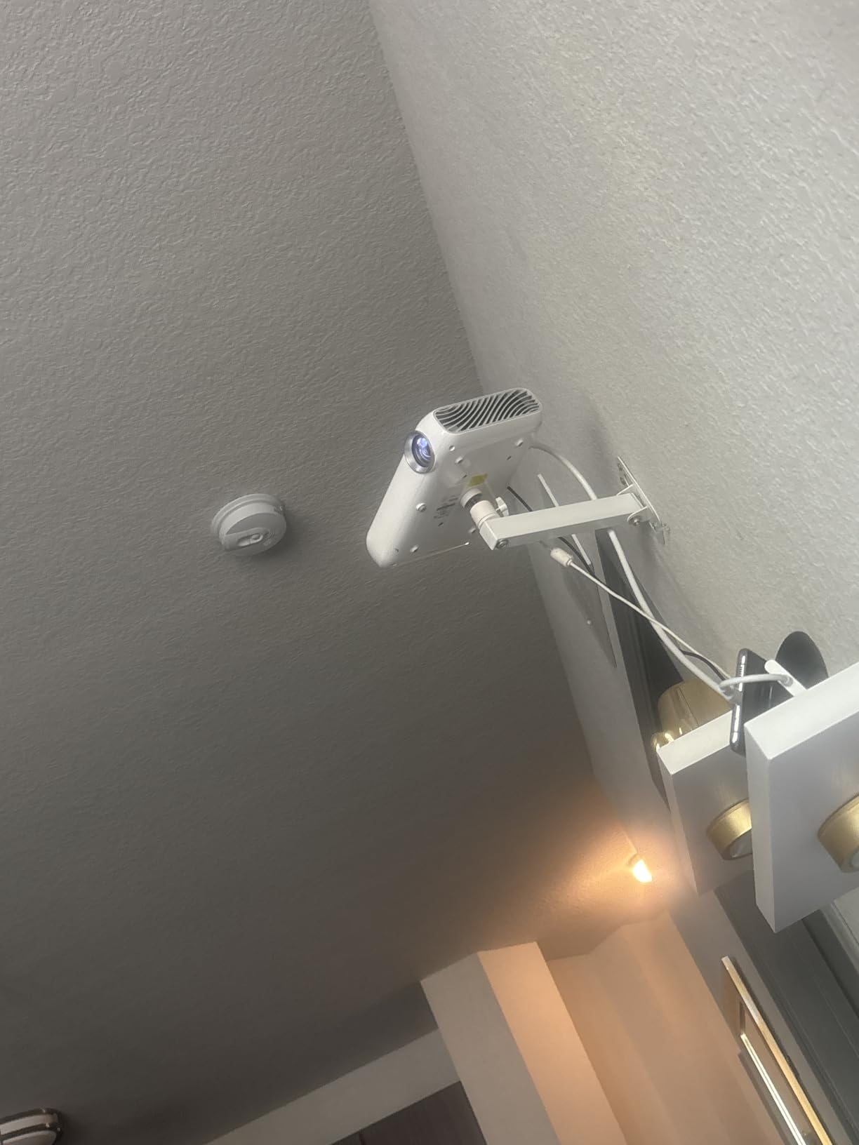 Projector Mount, Projector Wall Mount with 1/4-Inch Thread, Black customer photo 1