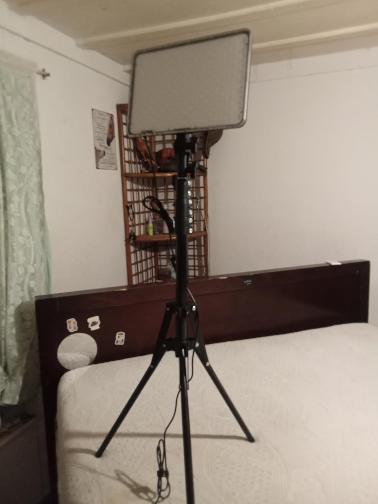 2-Pack LED Video Lighting Kit, Anautin 15W/1700Lux Photography Lighting with Tripod Stand, 2500-8500K Dimmable Streaming Light for Video Recording, Gaming, Podcast, Barber, Salon, TikTok, YouTube customer photo 2