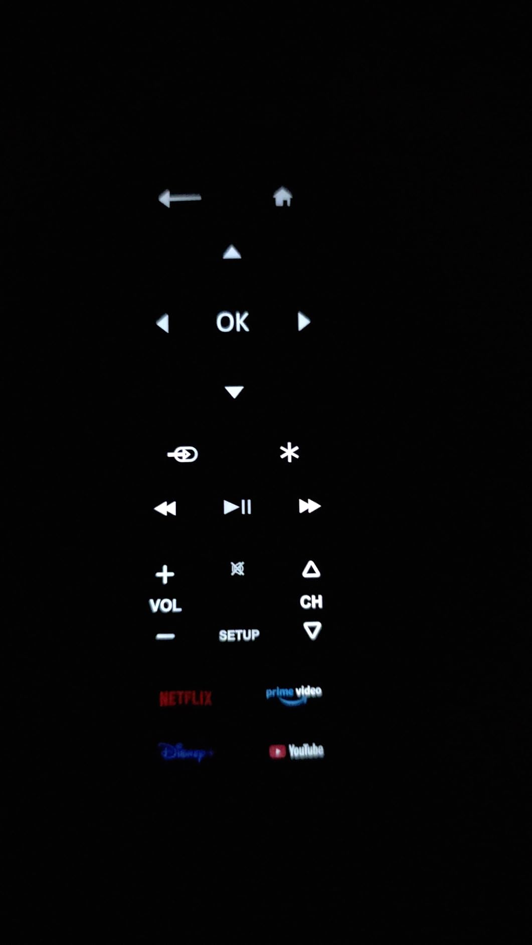 UltraPro OneTouch Backlit Remote Control for Smart TV | Samsung, LG, Sony, Vizio, Roku, Fire TV, Replacement, Black, 83758 customer photo 2