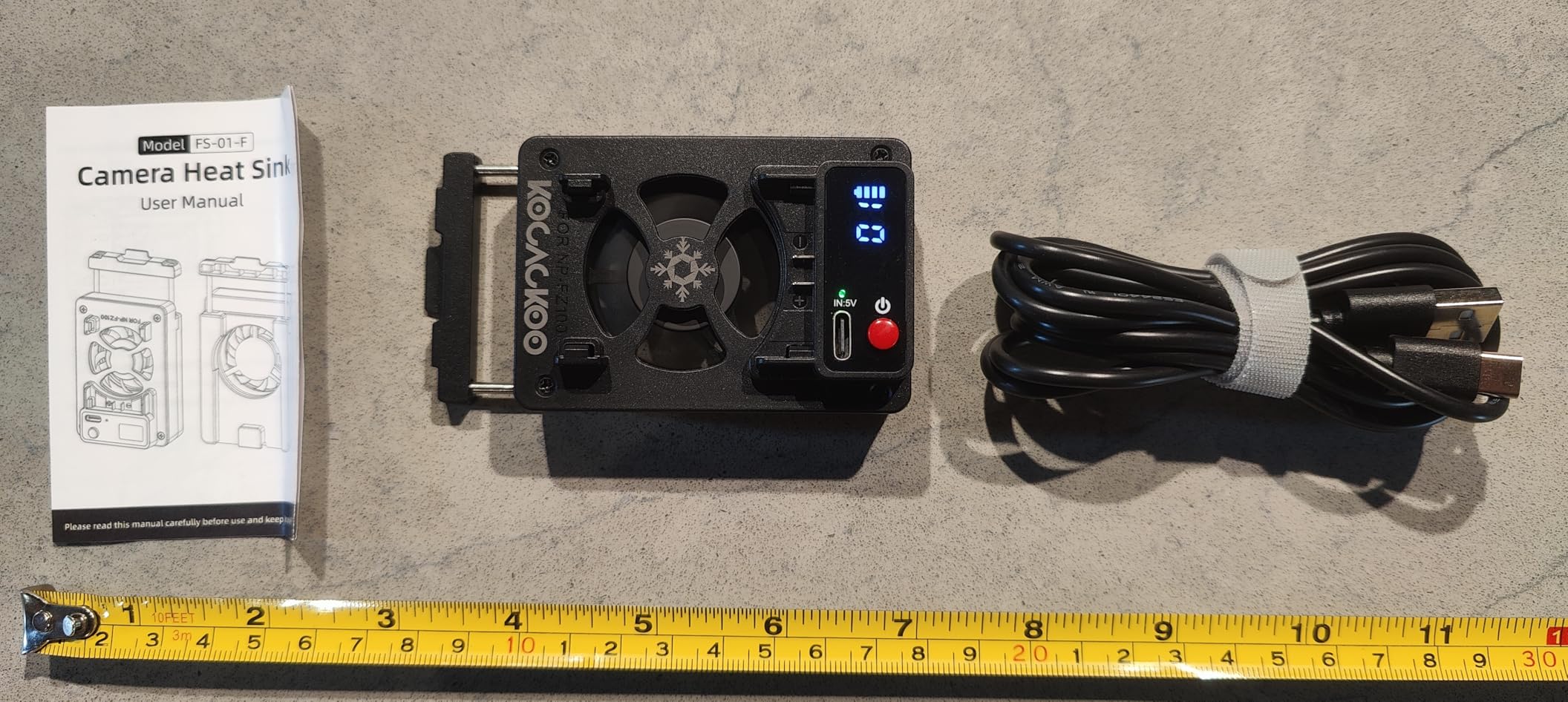 Camera Cooling Fan/External Cooling System customer photo 1