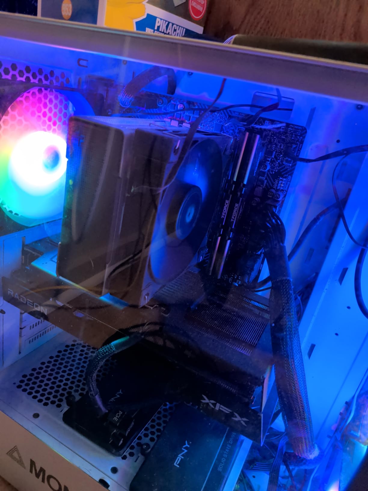 XFX Swift AMD Radeon RX 9060 XT OC Gaming Edition with 16GB GDDR6 HDMI 2xDP, RDNA 4 RX-96TSW16BQ, Graphics Card, Compatible with Desktop PCs customer photo 1