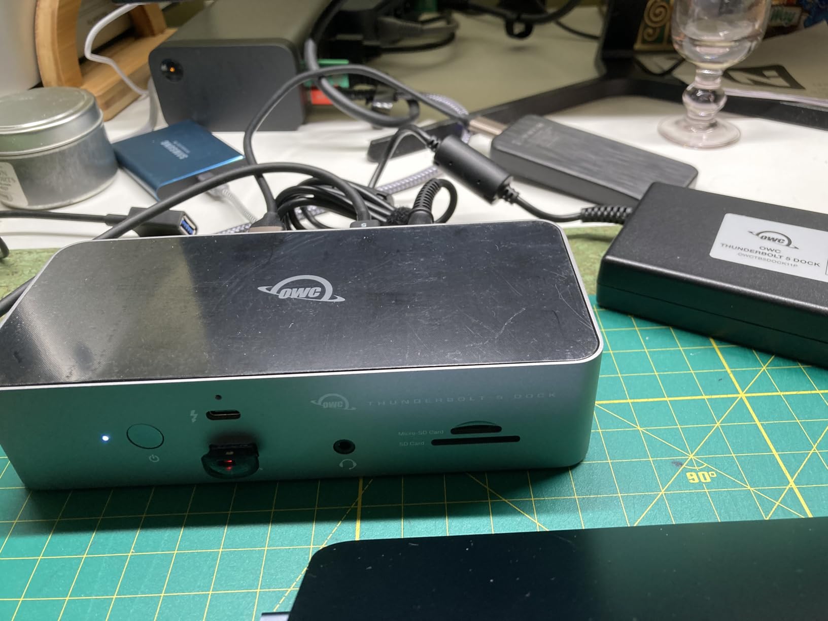 OWC Thunderbolt 5 Dock 11-Port Connectivity Solution customer photo 2