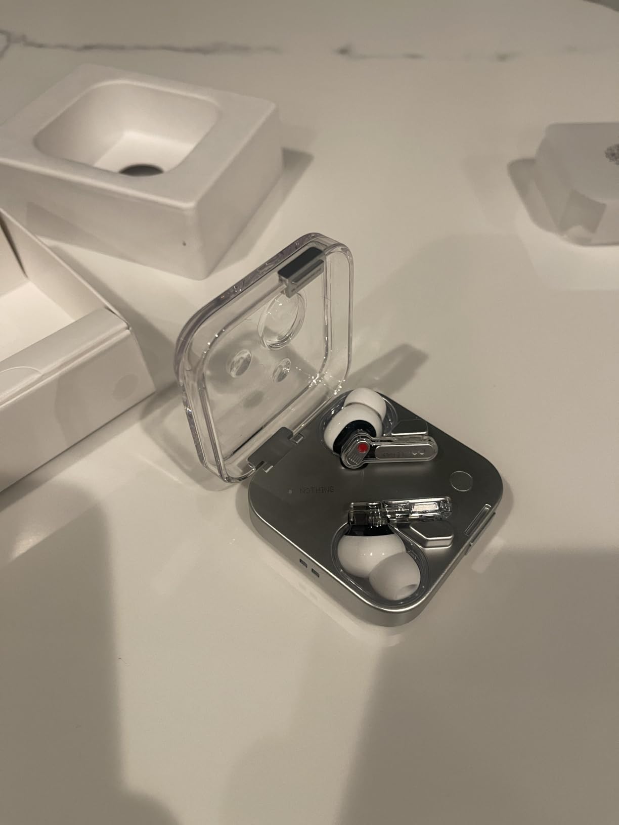 Nothing Ear (3) Wireless Earbuds Super Mic 45dB Hybrid Active Noise Cancelling Bluetooth Headphones Hi-Res 6 Mics, 12mm Dynamic Bass Boost, Dual Connect ANC Sport Ear Buds for iPhone Android, Black customer photo 1