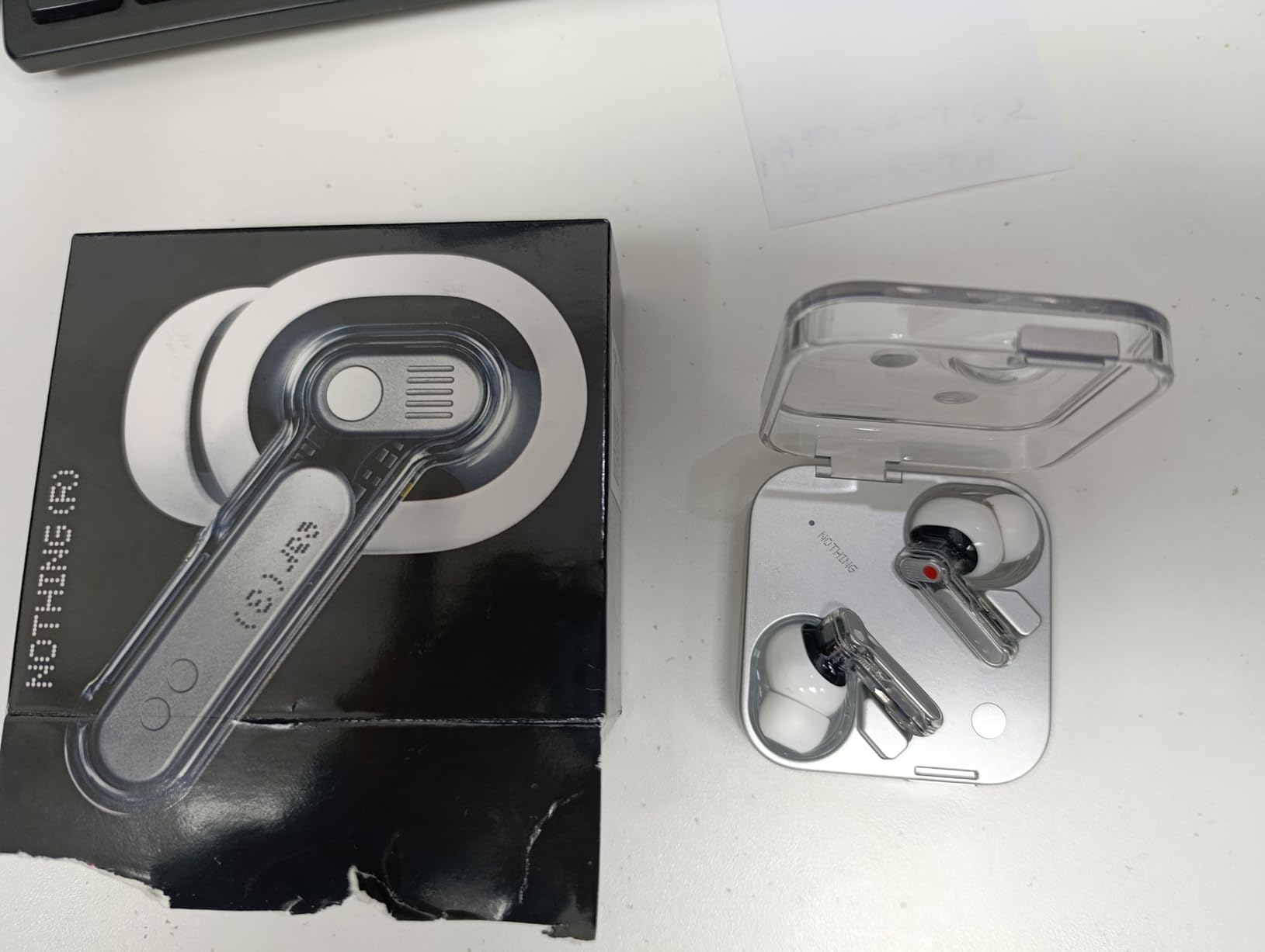 Nothing Ear (3) Wireless Earbuds Super Mic 45dB Hybrid Active Noise Cancelling Bluetooth Headphones Hi-Res 6 Mics, 12mm Dynamic Bass Boost, Dual Connect ANC Sport Ear Buds for iPhone Android, Black customer photo 2