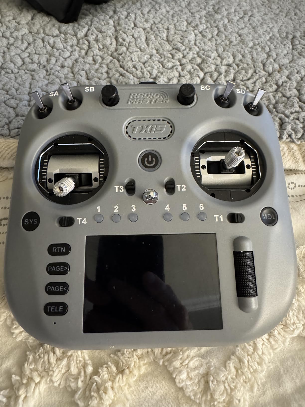 RadioMaster TX15 ExpressLRS Hall Gimbals IPS Touchscreen Radio Controller Mode 2 (Gray) customer photo 1