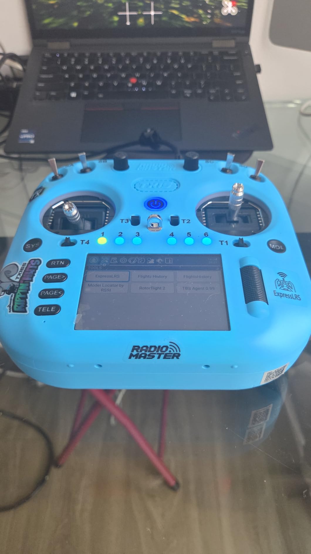 RadioMaster TX15 ExpressLRS Hall Gimbals IPS Touchscreen Radio Controller Mode 2 (Gray) customer photo 2