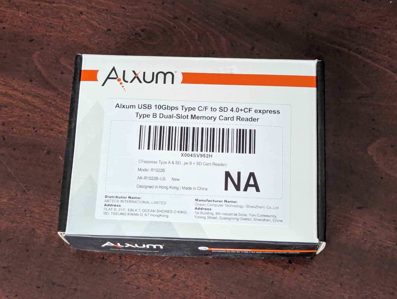 Alxum CFexpress Type B & SD Card Reader, 10Gbps USB C 2-in-1 Card Adapter customer photo 2