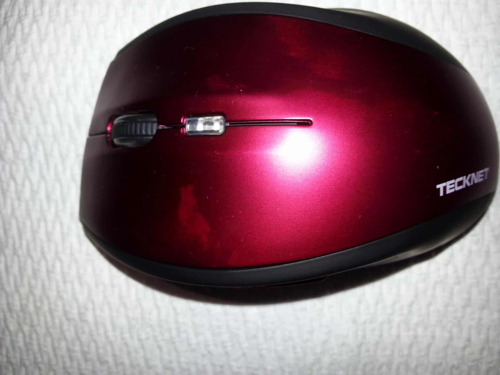 TECKNET Wireless Trackball Mouse, Bluetooth Mouse with Ergonomic, Black customer photo 2