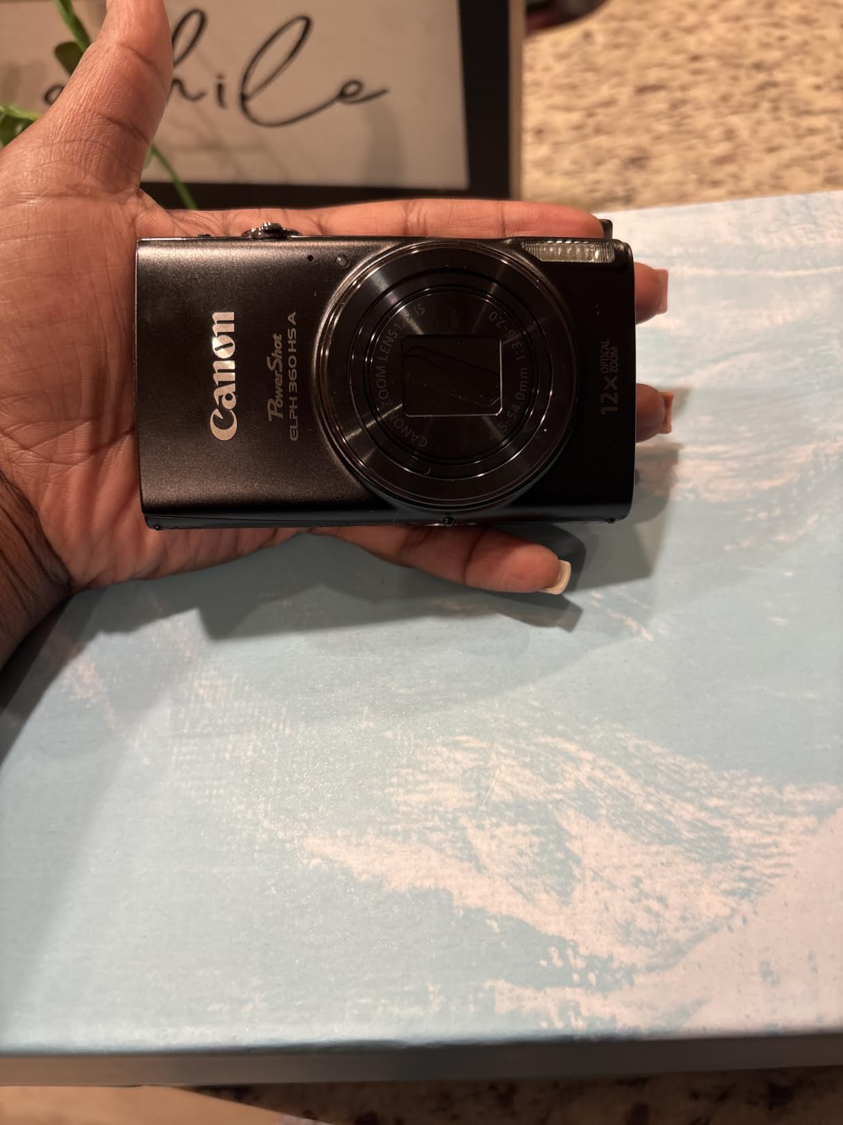 Canon PowerShot ELPH 360 HS A Silver customer photo 2