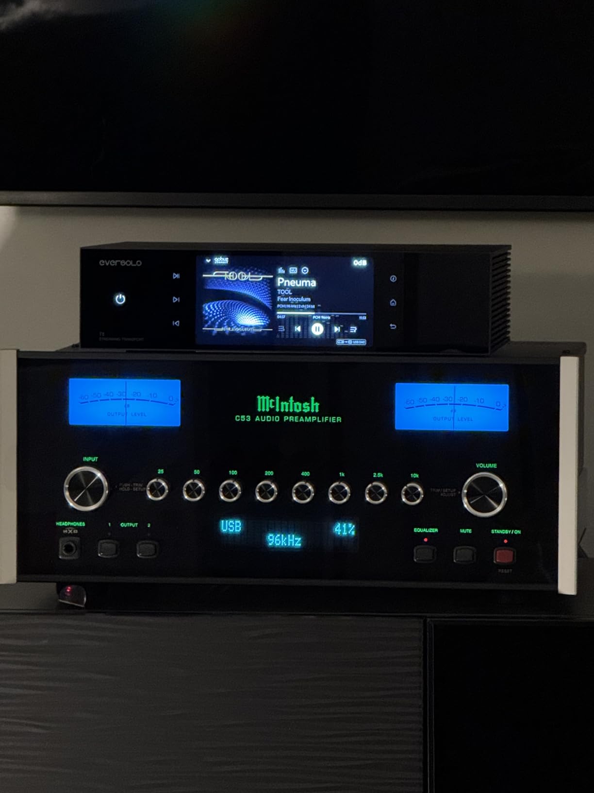 Eversolo T8 Music Streamer Transport with Remote | Dual Femtosecond Clocks, Fully Electrical Isolation Output & Stream Tidal, Qobuz and More | IIS, Coaxial, AES/EBU, USB Audio, and Optical Output customer photo 2