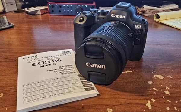 Canon EOS R6 Mark II Mirrorless Camera | 24.2MP Full Frame Sensor 4K 60p Video | Dual Pixel AF in-Body Stabilization for Professionals (5666C002) + Canon RF 75-300mm Lens + 64GB Card + Bag customer photo 1