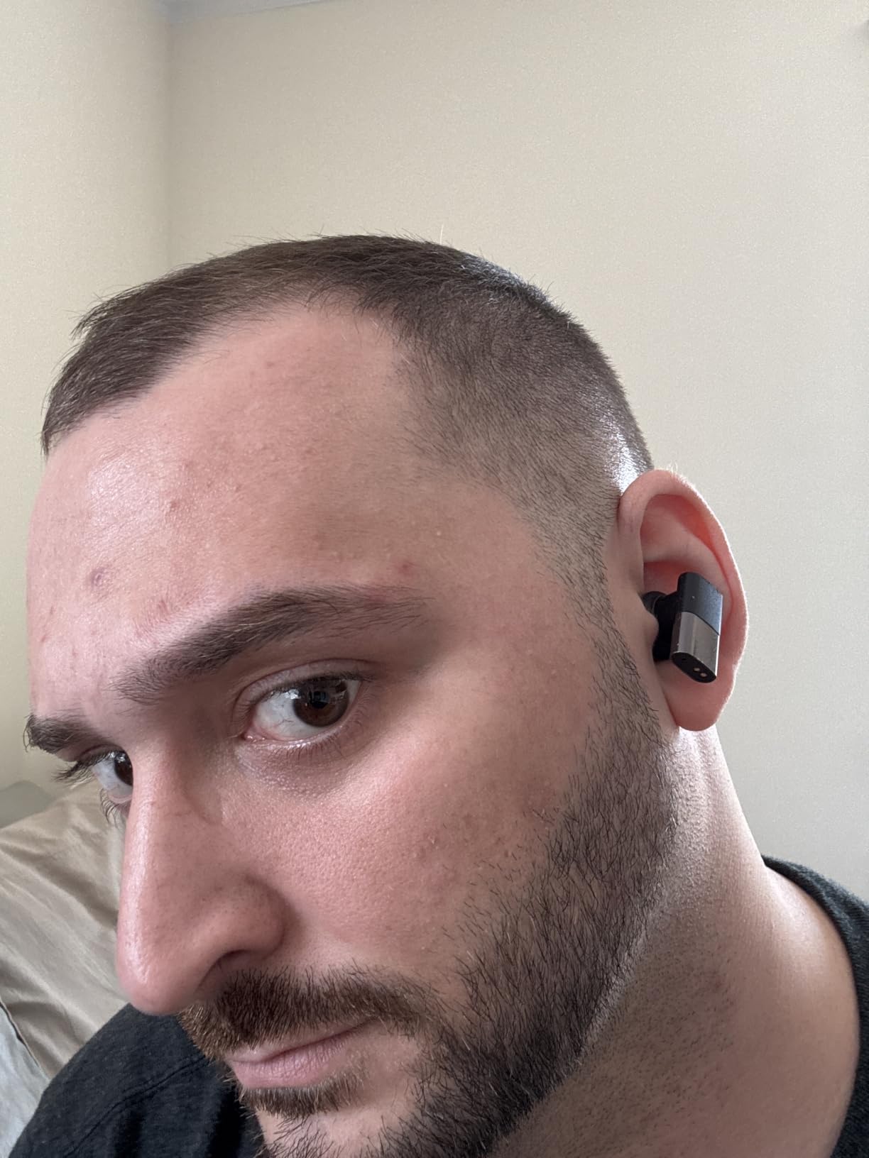 Status Pro X Wireless Earbuds, Triple Speaker Driver, Hi-Res Audio with LDAC, 52dB ANC, 6 Beamforming Mics with VoiceLoom AI for Clearest Calls (Black Alloy) customer photo 1