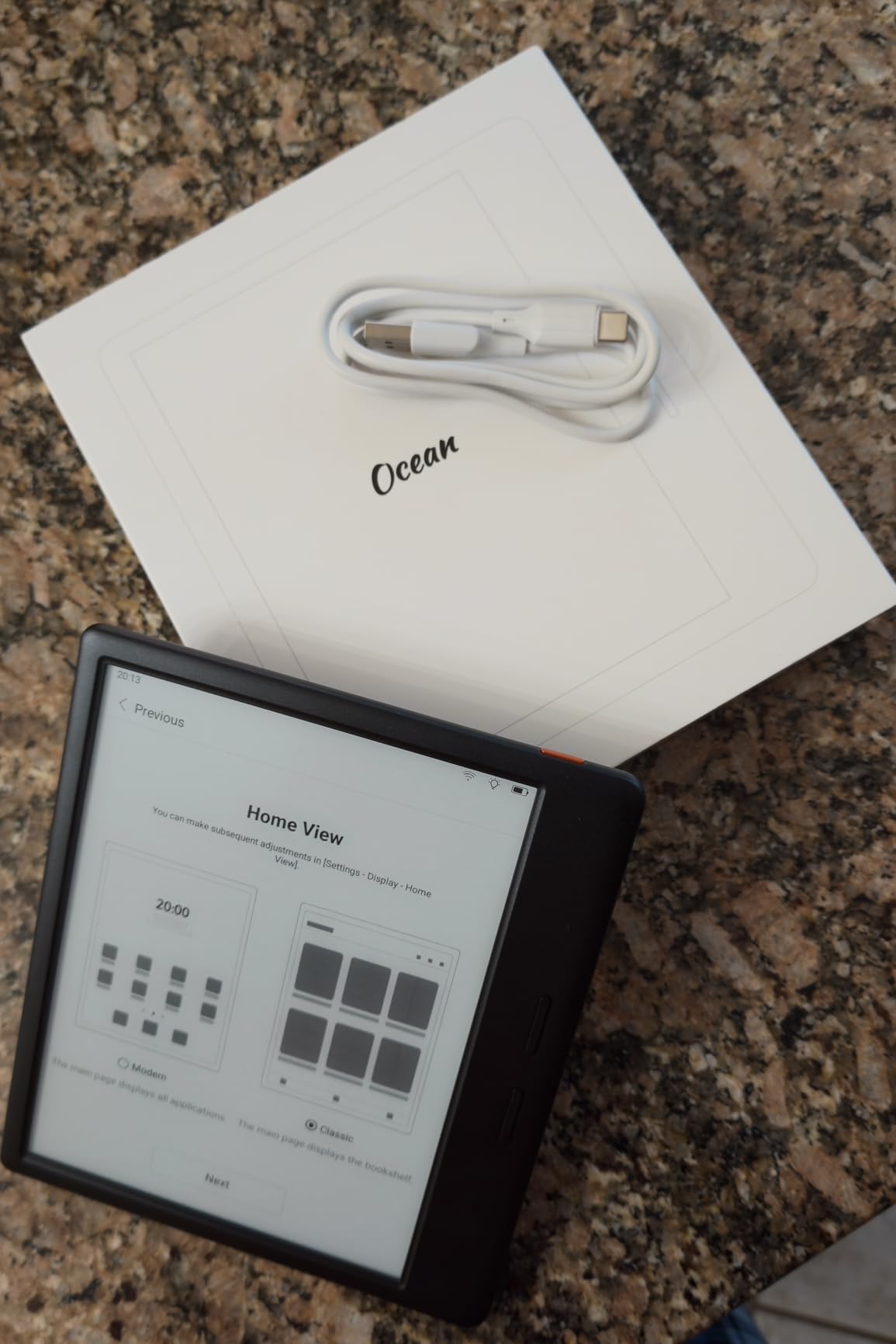 Ocean C 64GB+4GB 7” Color eBook Reader Supports Handwriting, 7” Color E-Ink Paper Tablet with Long Battery Life for Reading and Writing (Not Included Musnap Stylus Pen) customer photo 2