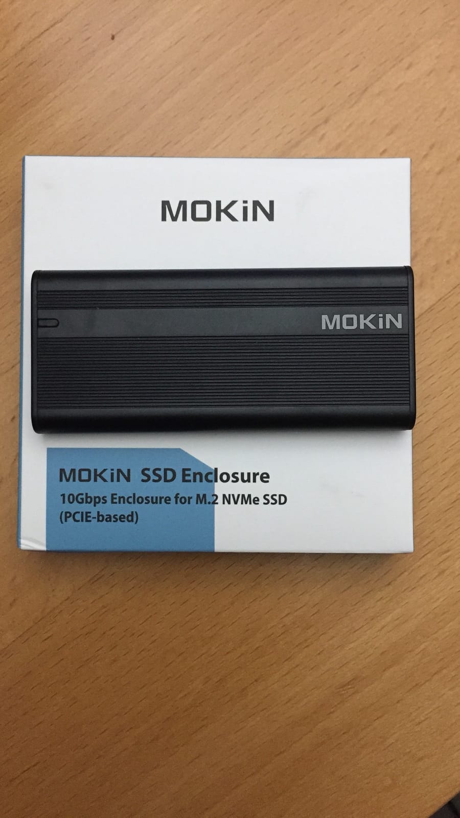 MOKiN 40Gbps M.2 NVMe SSD Enclosure, Thunderbolt for M1 Pro/Max Mac customer photo 2