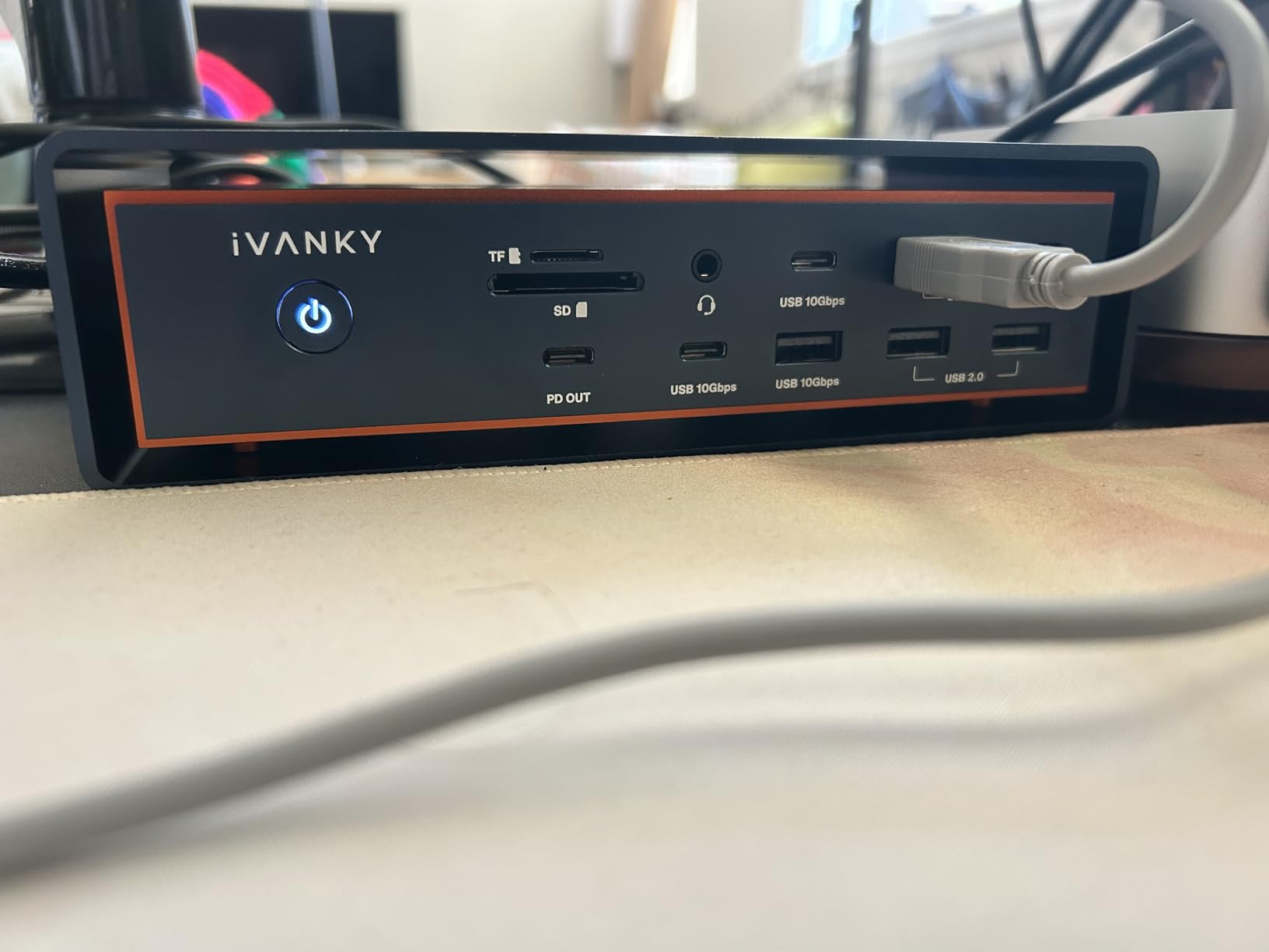 iVANKY FusionDock Max 2 Upgraded 23-in-1 Intel Certified Thunderbolt 5 Dock customer photo 2