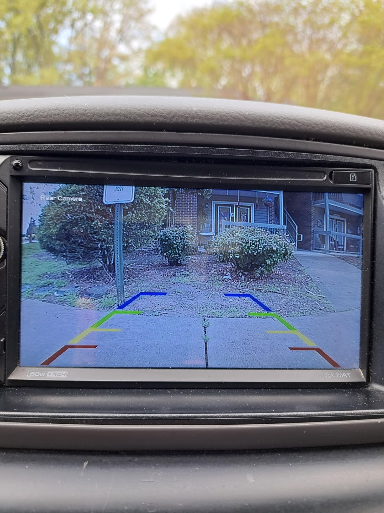 eRapta Backup Camera, AHD & CVBS License Plate Rear/Front View Back Up Camera for Car/Truck/SUV/Pick up, IP69K Waterproof LED Universal Reverse Camera-AGQT01 customer photo 1