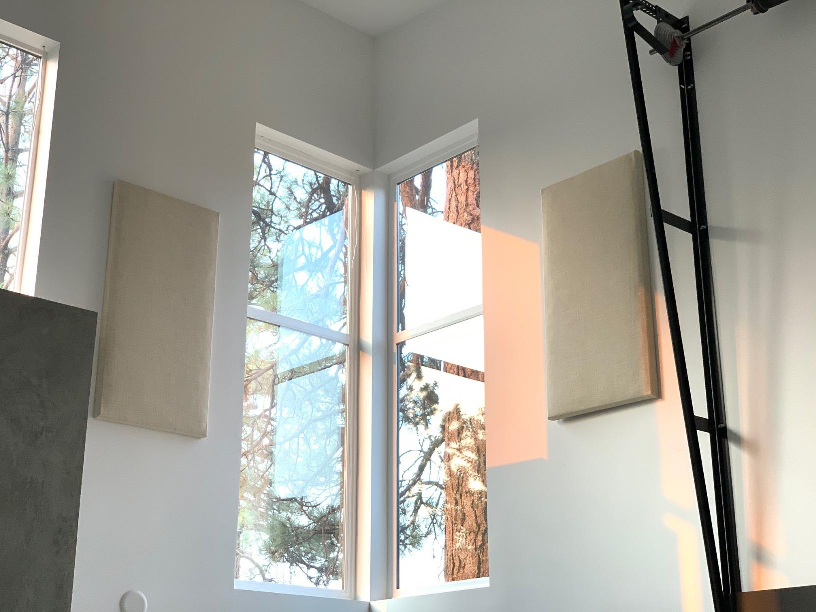ATS Acoustic Panel 24x48x2 Inches, Beveled Edge (Fog) customer photo 1