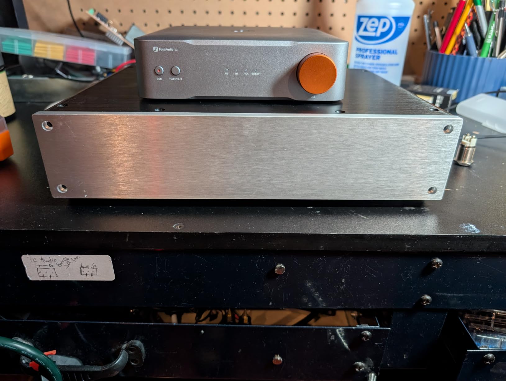Fosi Audio S3 HiFi Music Streamer DAC Preamp, AK4493SEQ DAC Wi-Fi 6 Bluetooth 5.3, Digital Transport with XLR Balanced/Optical/Sub Out/HDMI eARC, AirPlay 2 Spotify Connect Tidal, 10-Band EQ customer photo 1