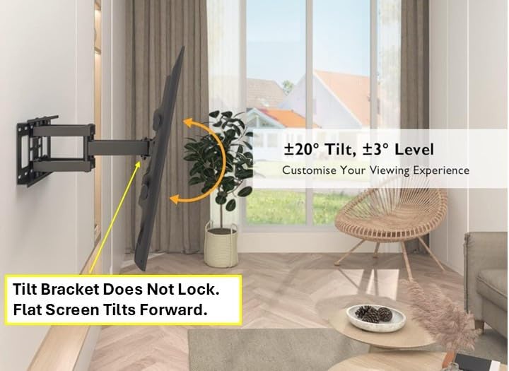 BONTEC Heavy Duty Fixed TV Wall Mount, 43-100 Inch TVs, Max VESA 800x600mm customer photo 2