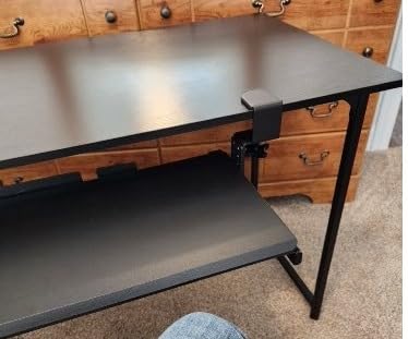 VIVO Black Clamp-on 23” to 30” x 11