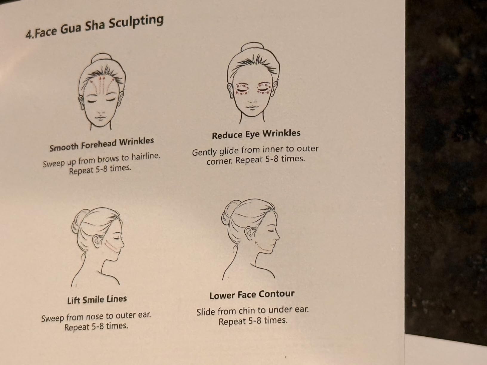 Red Light Electric Gua Sha Facial Neck Sculpting Tools with Heat, Cold, Microcurrent, Lymphatic Drainage Massager Device for Lifting Firming Contouring | Pressure Point Fascia Release | Cool Depuffing customer photo 1