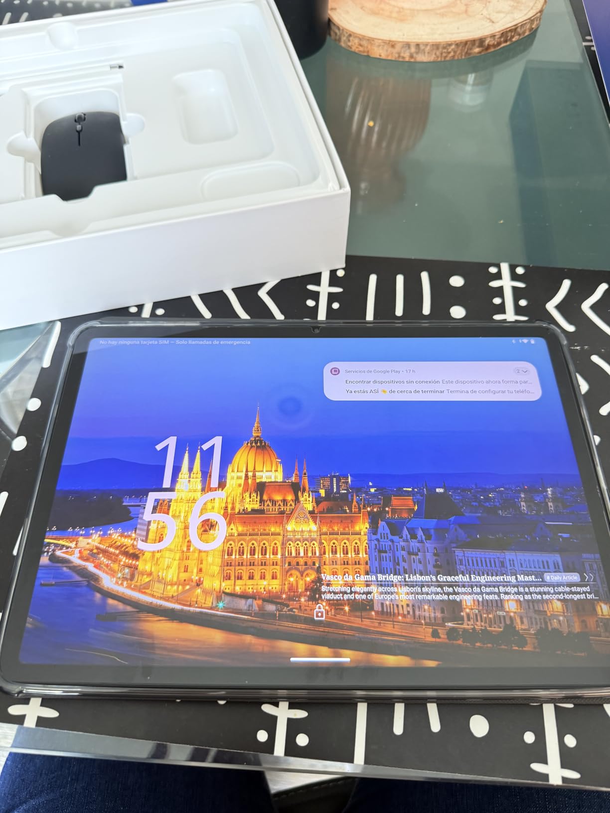 2026 Upgraded 12.2 inch Tablet, Android 16 Tablet with Keyboard, 2.5K QHD Display for High-Res Gaming/Art/Productivity, Up to 48GB+256GB+2TB TF,Octa-Core/10000mAh/Widevine L1/GMS/GPS/4-year Warranty customer photo 1