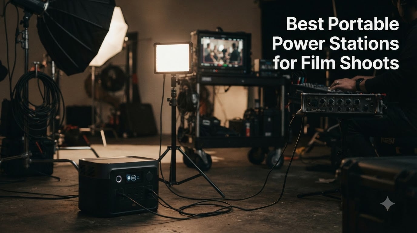 Best Portable Power Stations for Film Shoots