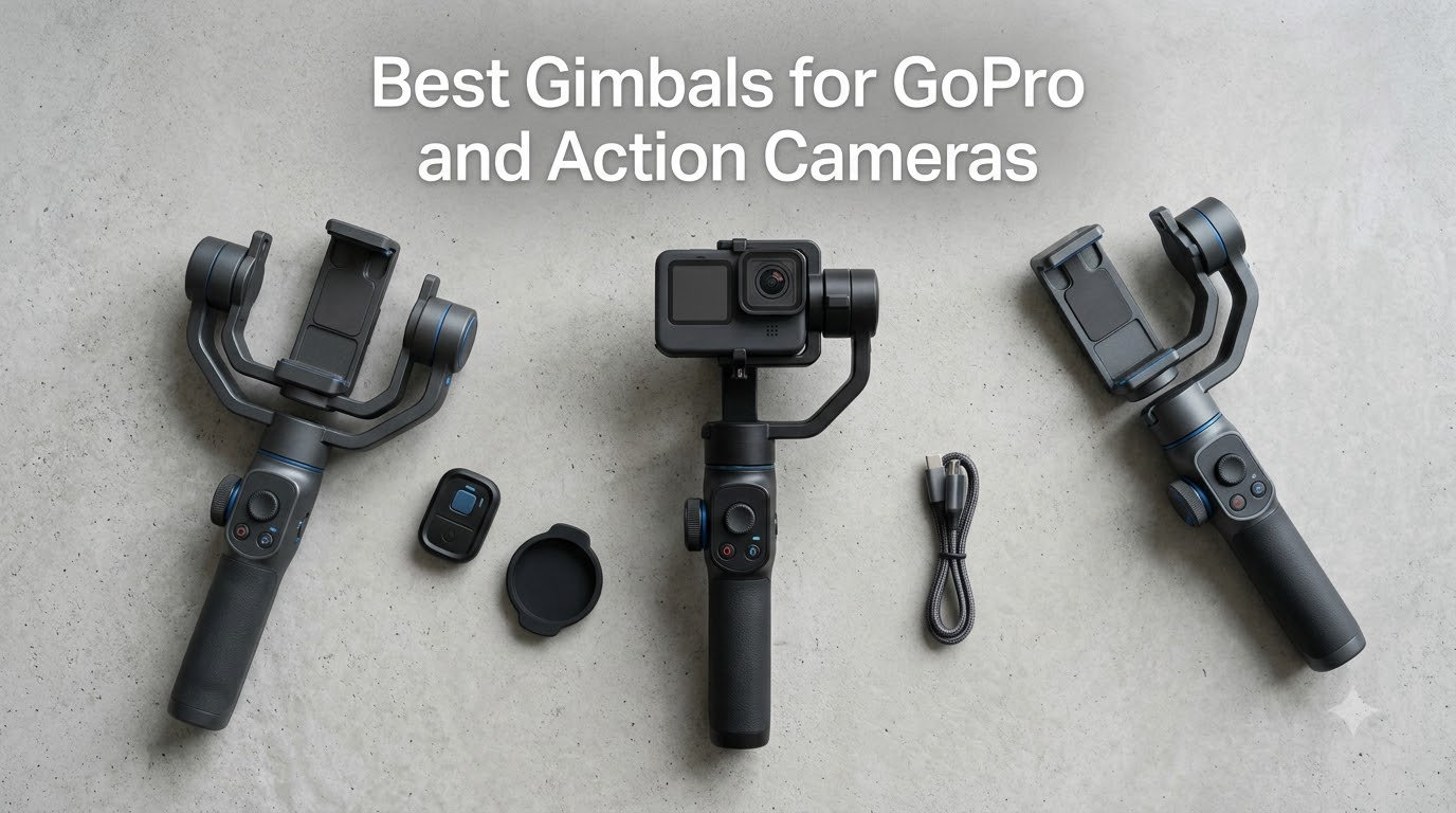Best Gimbals for GoPro and Action Cameras