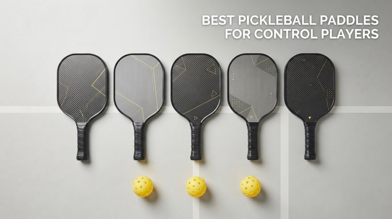 best pickleball paddles for control players