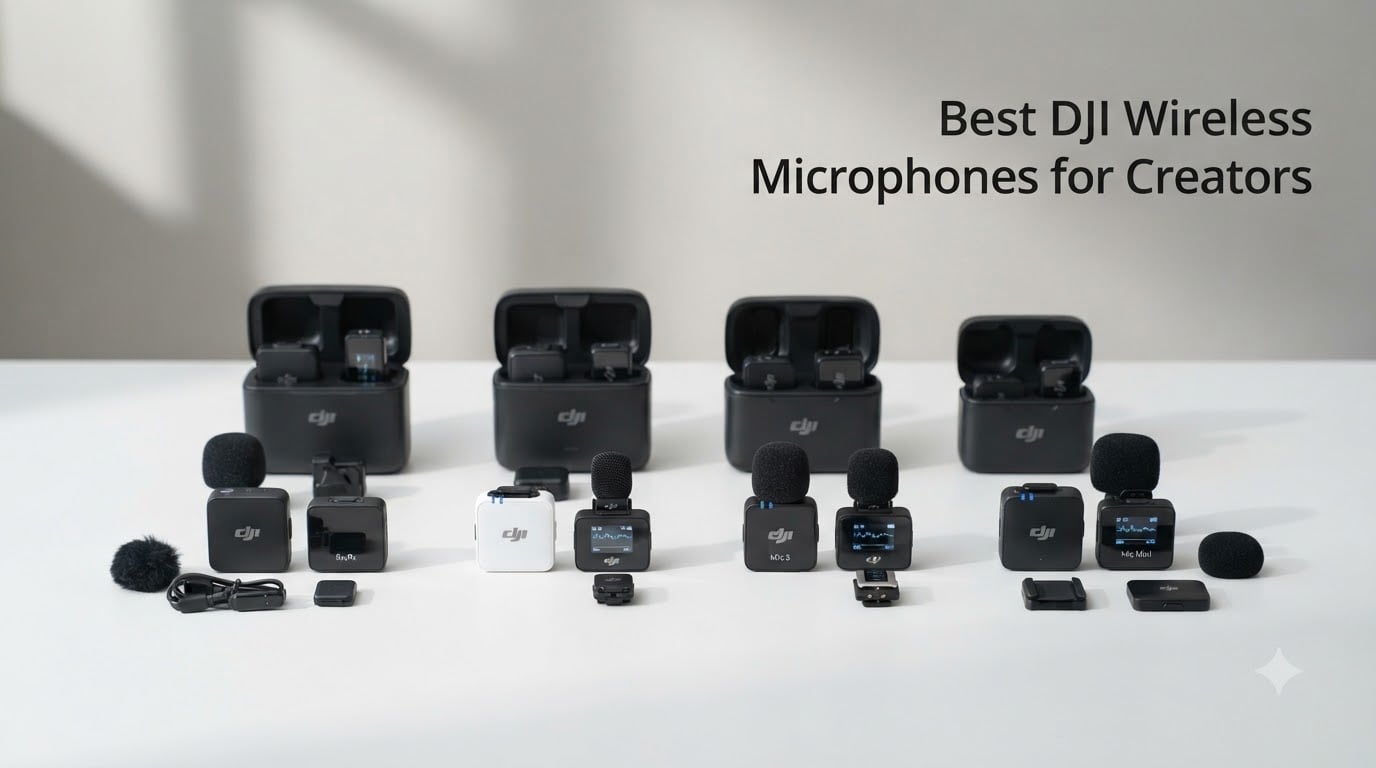 Best DJI Wireless Microphones for Creators