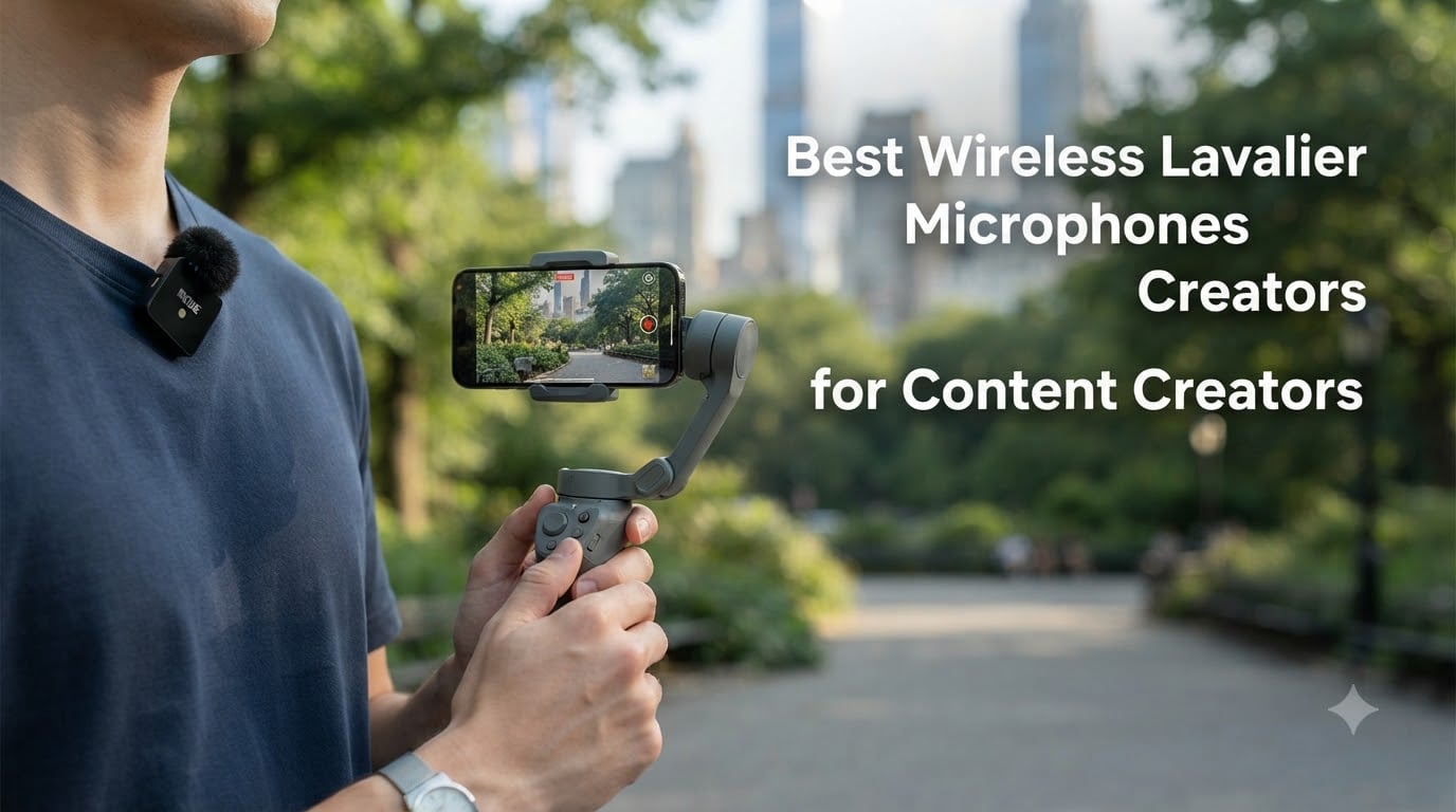 Best Wireless Lavalier Microphones for Content Creators