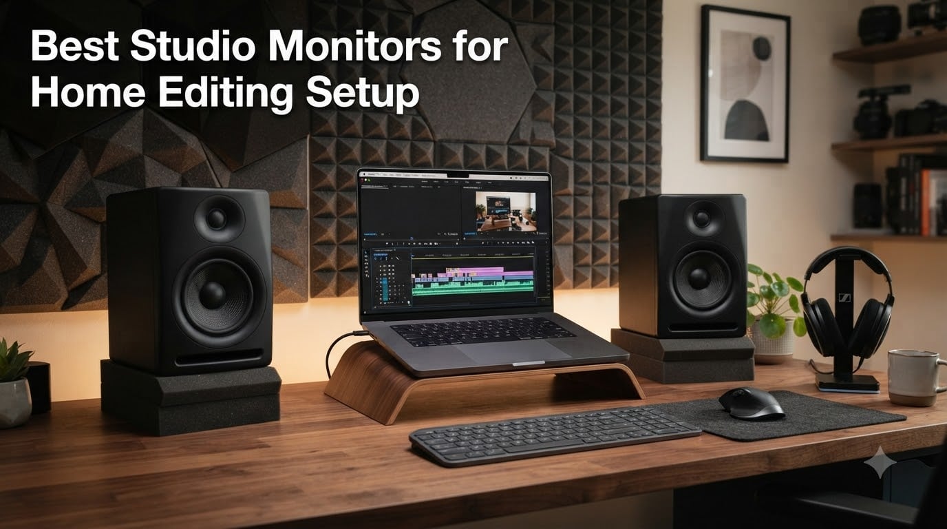 Best Studio Monitors for Home Editing Setup