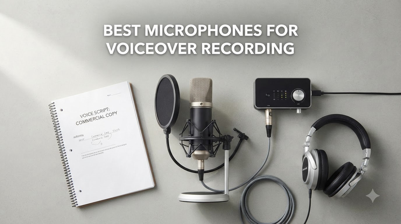Best Microphones for Voiceover Recording