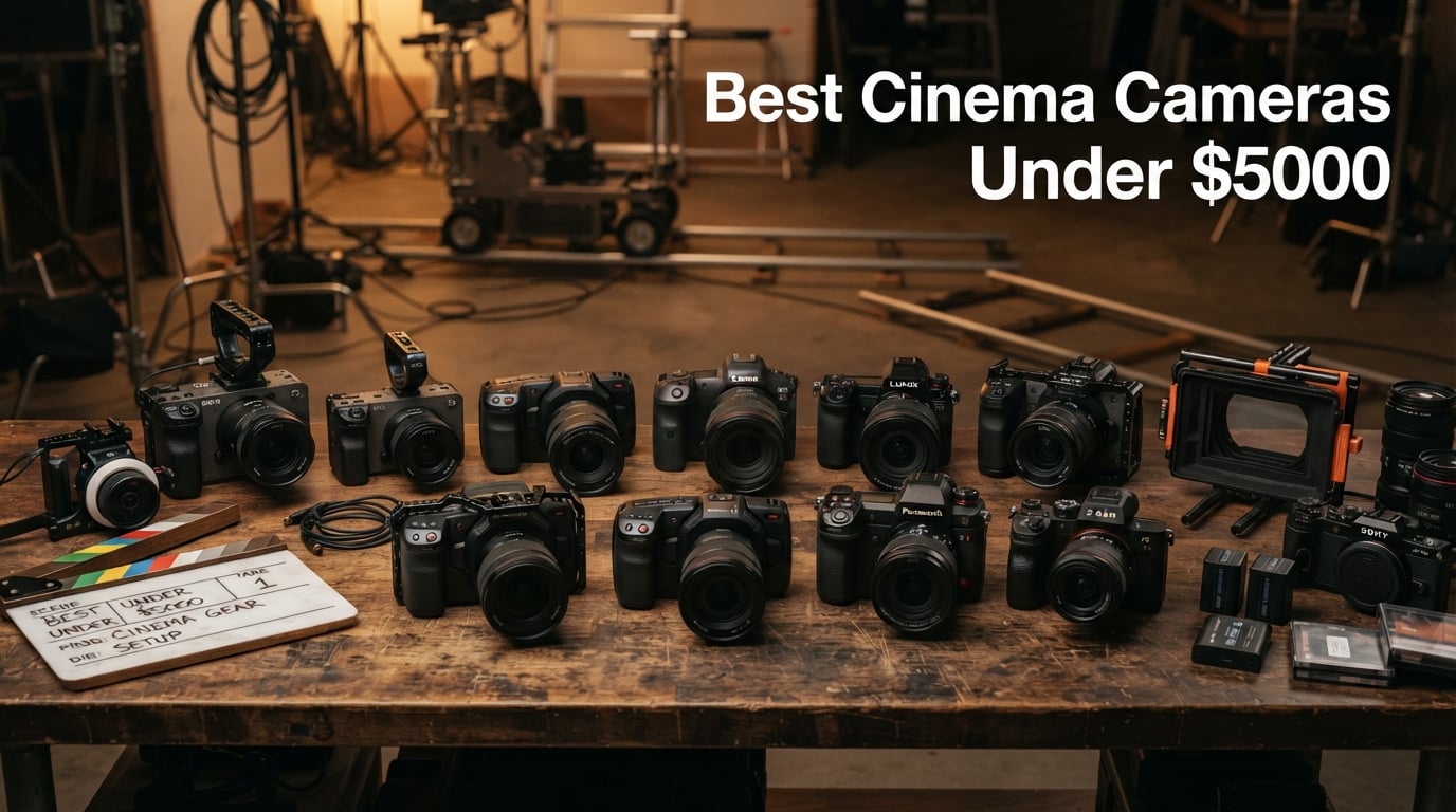 Best Cinema Cameras Under $5000